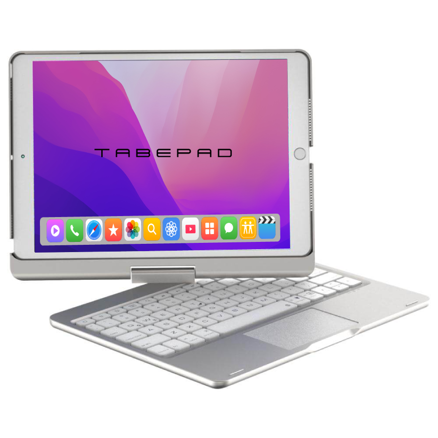 TABEPAD iPad Air 10.5" (3rd Gen) 2019 keyboard - Zilver