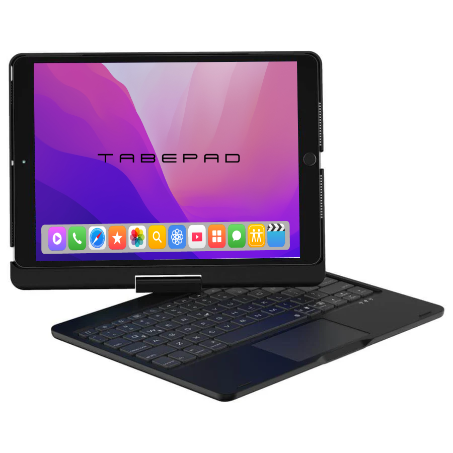 TABEPAD iPad Air 10.5" (3rd Gen) 2019 keyboard - Zwart