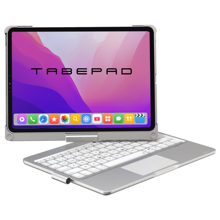 TABEPAD iPad 10.9" (10-11th Gen A16) 2022/2025 keyboard - Zilver